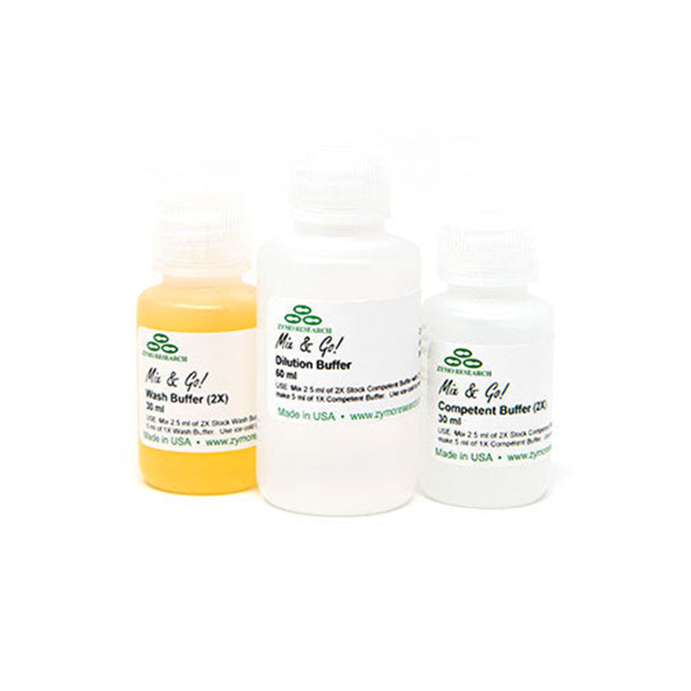 Mix & Go! E.coli Transformation Buffer Set (up to 60 ml)