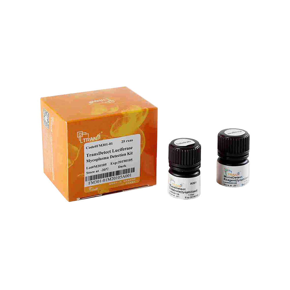 TransDetect® Luciferase Mycoplasma Detection Kit - 25 rxns