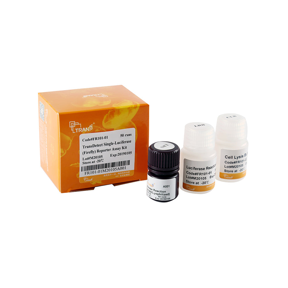 TransDetect® Single-Luciferase (Firefly) Reporter-Assay-Kit – 50 RXNs