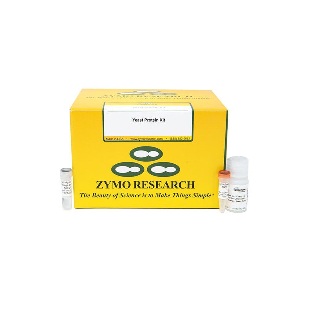 Yeast Protein Kit (200 Preps) [Includes Y1002-1-6 x 1: Y-Lysis Buffer (6 ml) and E1004 x 1: Zymolyase (1000 Units Lyophilized)  w/ Storage Buffer (500µl)]