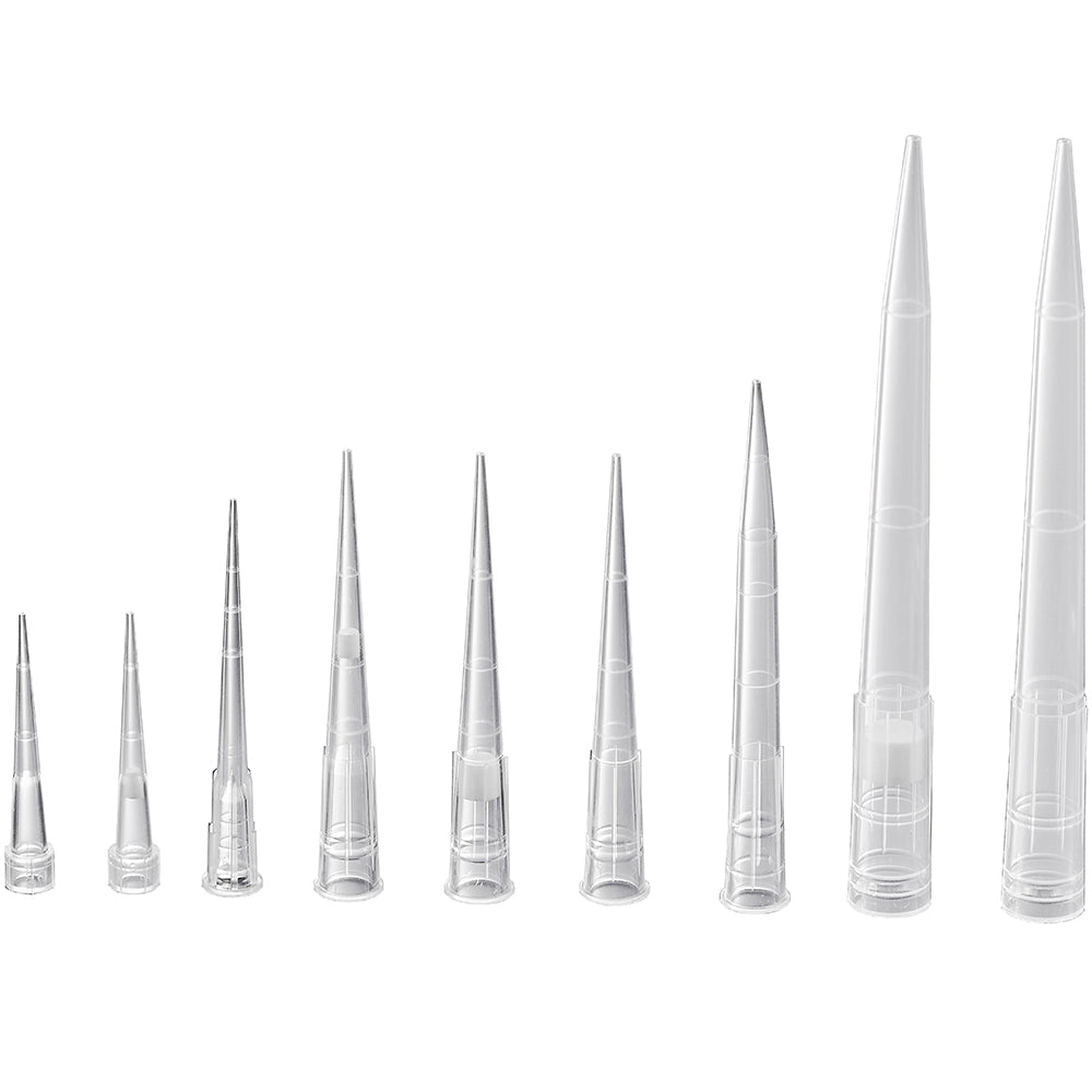 ZEROTIP® Super Low Retention Tips, lange Spitzen, 100–1000 µl, natürliche Farbe, DNase/RNase-frei, unsteril, wiederverwendbare versiegelte Beutelverpackung