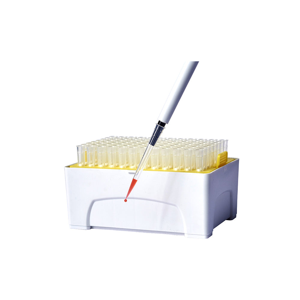 Lo-Retention Tips, 100～1000 μl, Super low retention tips, Filter, Long, plastic rack packing, Natural Color, DNAse&RNAse Free, non-Sterile (ZEROTIP), 1920piece(s)/case