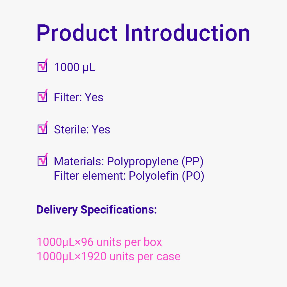 Sterile ZEROTIP® Super Low Retention-Spitzen mit Filter, 100–1000 µl, natürliche Farbe, DNase/RNase-frei, Kunststoff-Rackverpackung